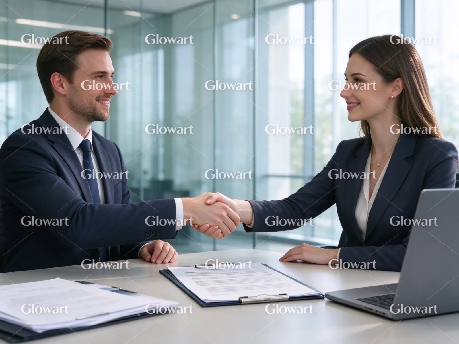Stock photo with a tiled preview watermark before AI watermark removal